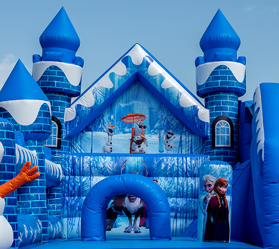 Frozen Bouncy Castle (Dry)