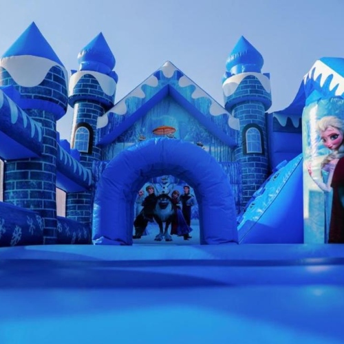 Frozen Bouncy Castle (Dry)