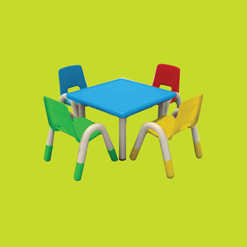 Square Table & Chairs