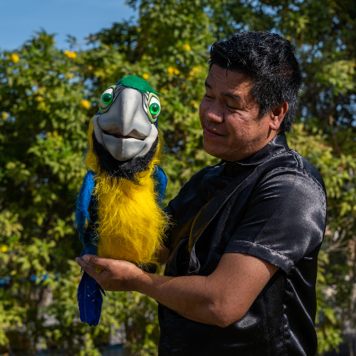 Toucan Bird Puppet Show