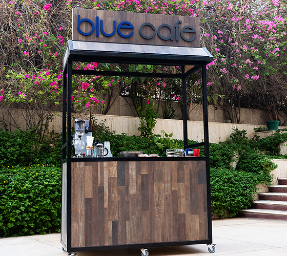 Blue Coffee & Sweet Station