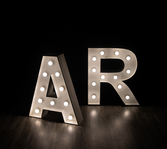 English Marquee Letters, Numbers & Symbols