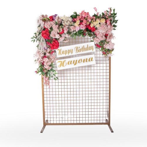 Golden Birthday Backdrop