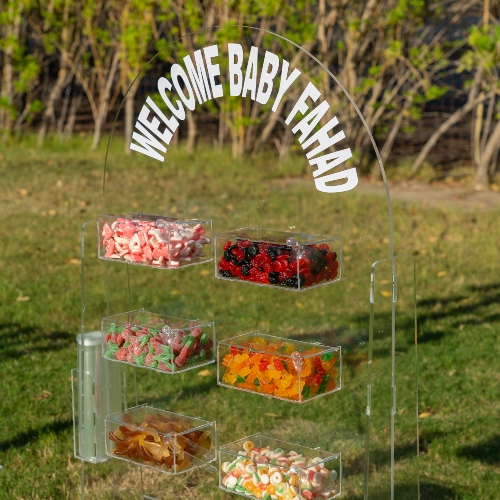 Clear Candy Stand