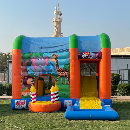 Animals Bouncy Castle (Wet or Dry)