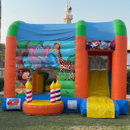 Animals Bouncy Castle (Wet or Dry)