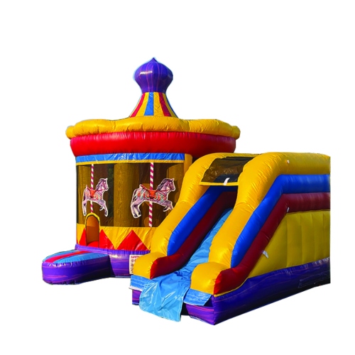 Merry Go Round Bouncy Castle (Wet or Dry)