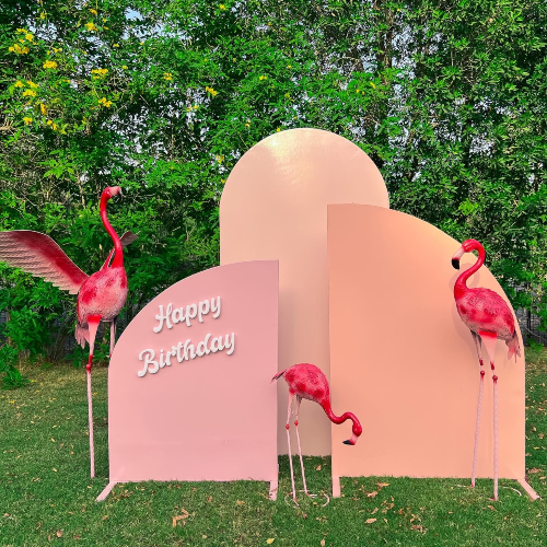 Panels Backdrop-New Shades of Pink