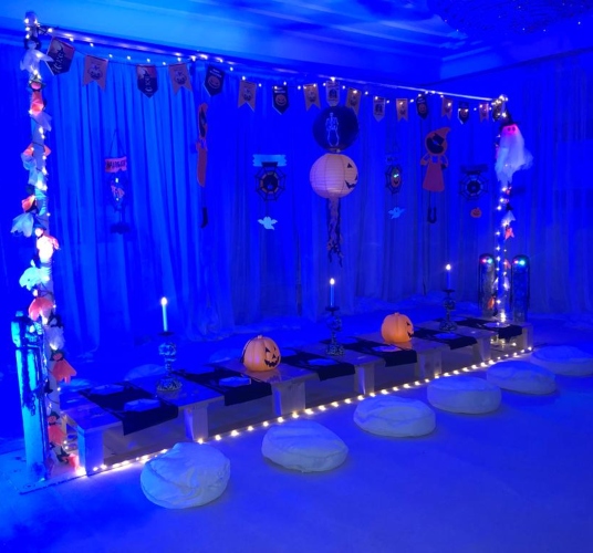 Halloween Dinner Table