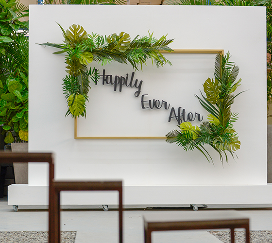 Tropical Frame Backdrop