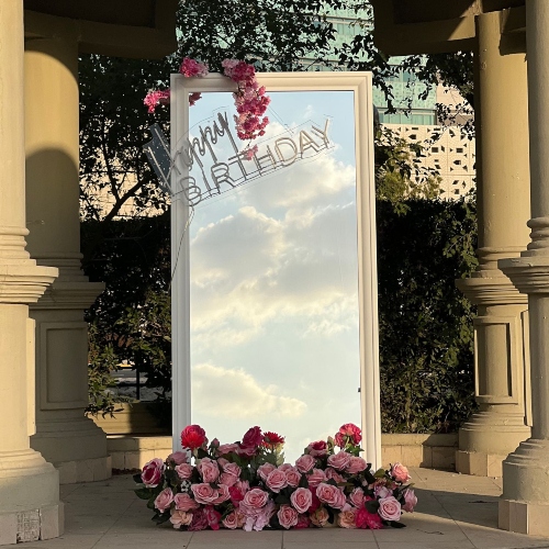 Floral Mirror