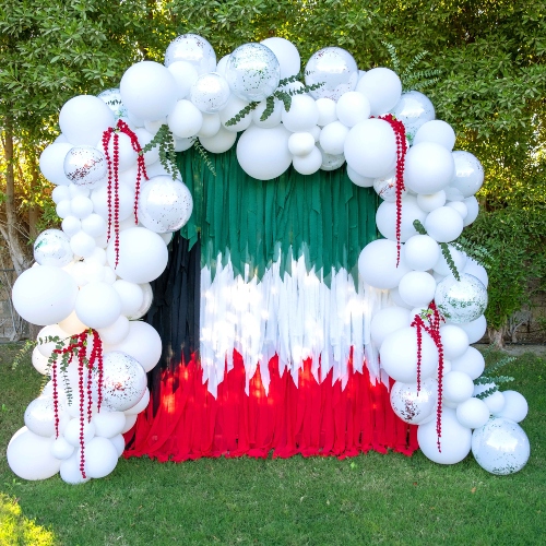 Kuwait Flag Backdrop