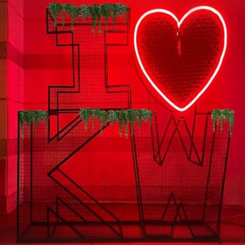 I Love Kuwait Stand