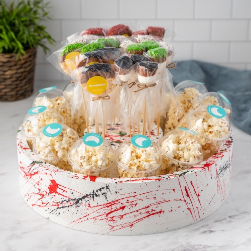 Kuwait Flag Snacks Platter