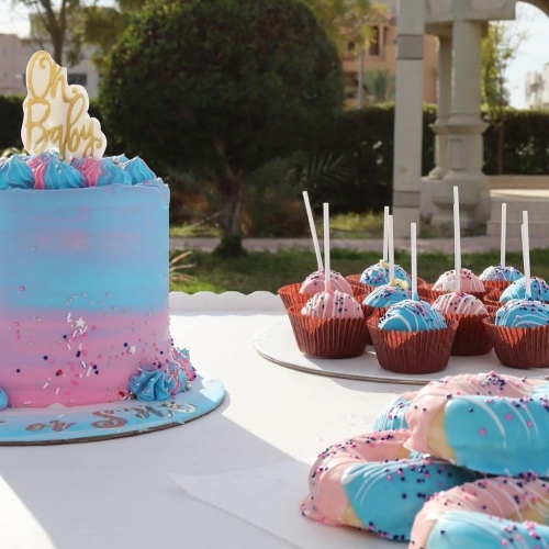 Gender Reveal Cart