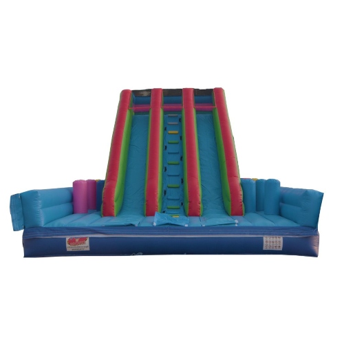 Climbing Wall with Obstacle Slide (Wet/Dry Slide)