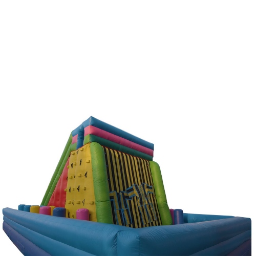 Climbing Wall with Obstacle Slide (Wet/Dry Slide)