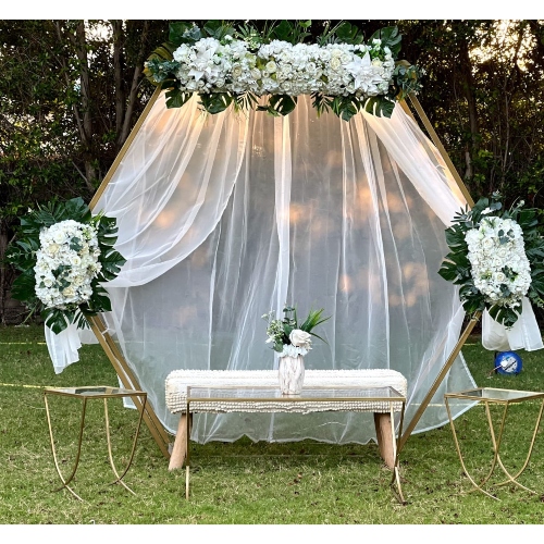 Bride Golden Frame