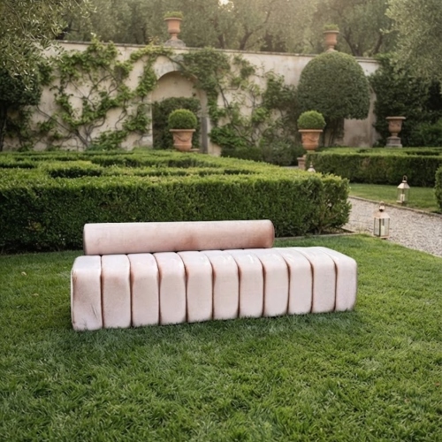 Long Beige Sofa