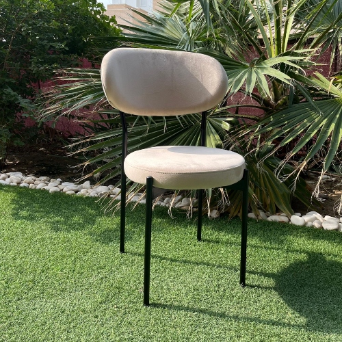 Black & Nude Chair