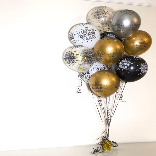 New Year Balloons