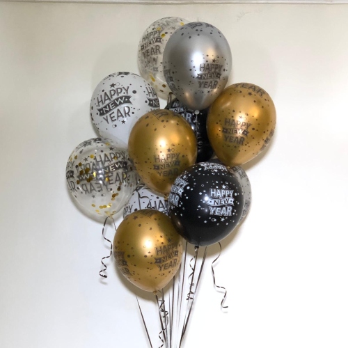 New Year Balloons