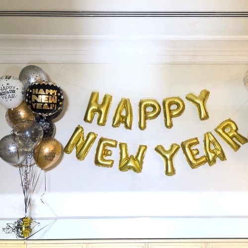 Happy New Year Balloons
