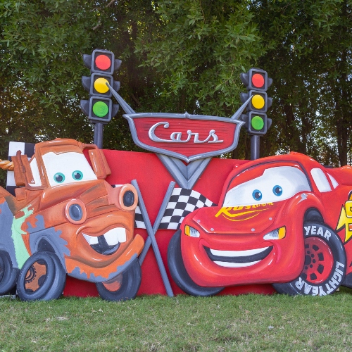 Cars Backdrop