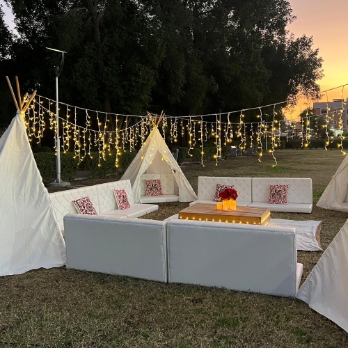 Teepee Setup