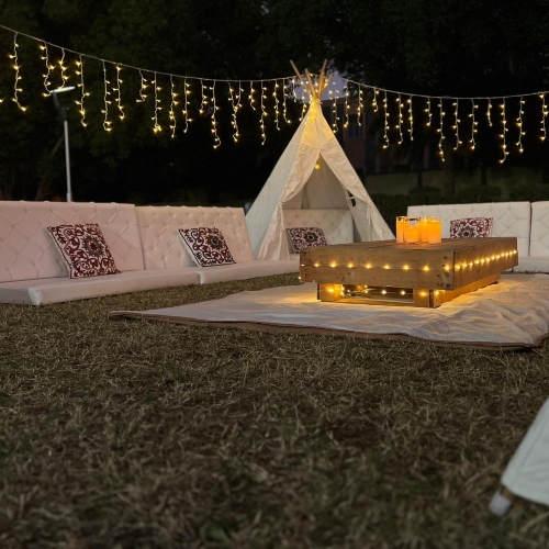 Teepee Setup