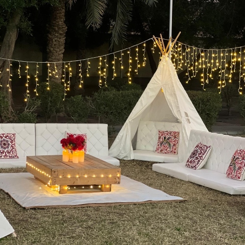 Teepee Setup