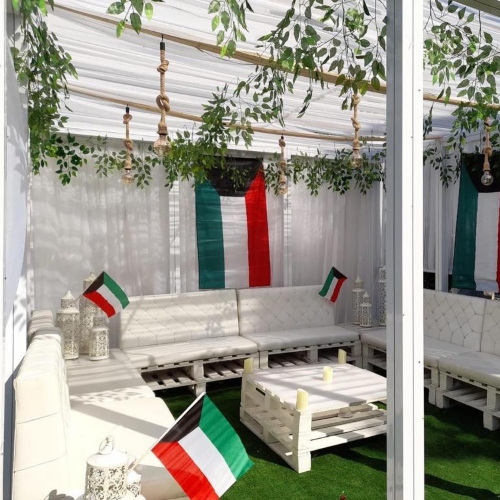 Kuwait Flag Tent