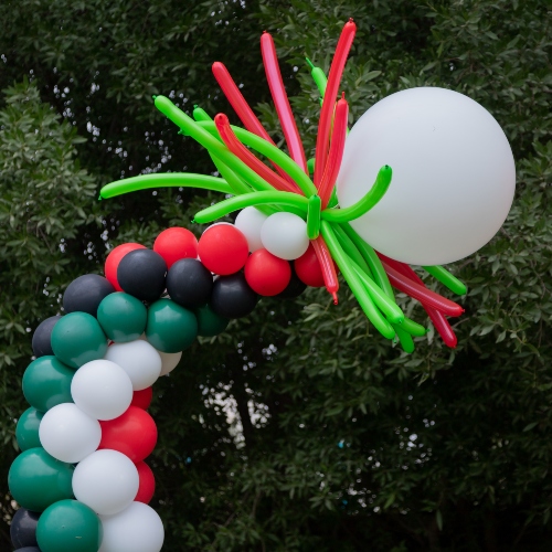 National Day Balloon Shooting Arch