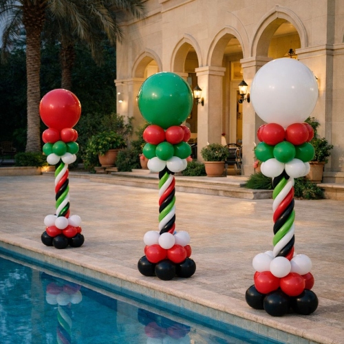 National Day Balloon Column Stand