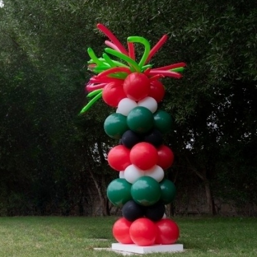 National Day Balloon Column Fireworks