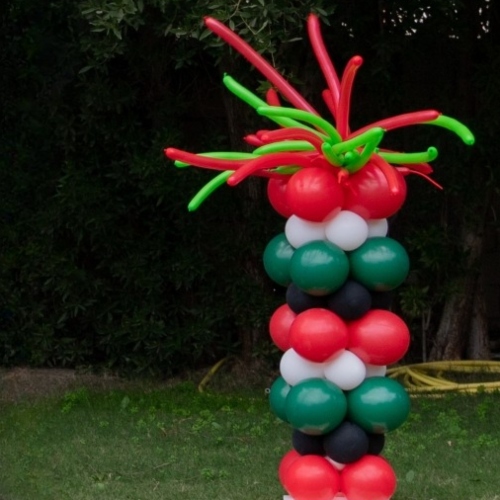 National Day Balloon Column Fireworks