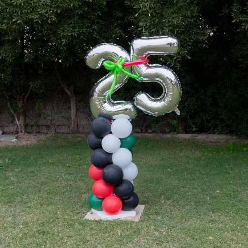 National Day Balloon Column Stand 25 & 26