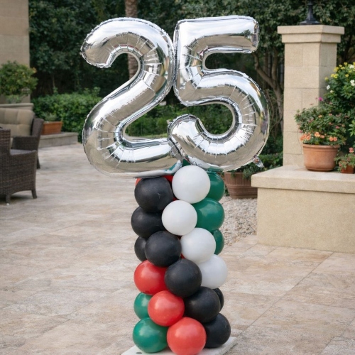 National Day Balloon Column Stand 25 & 26