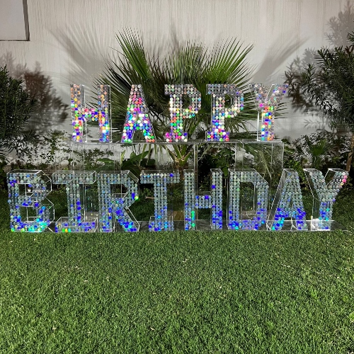 Glitter Happy Birthday