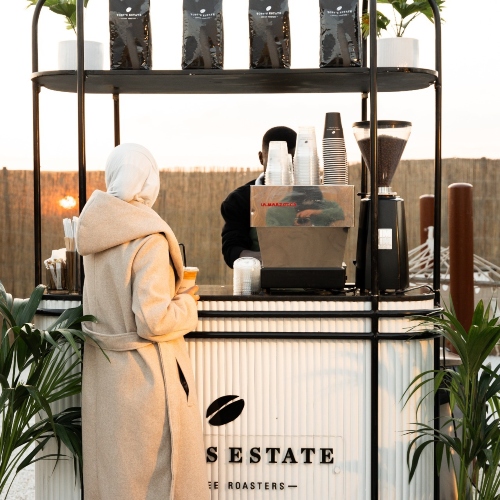 Tobys Estate Coffee Booth 50+ Persons