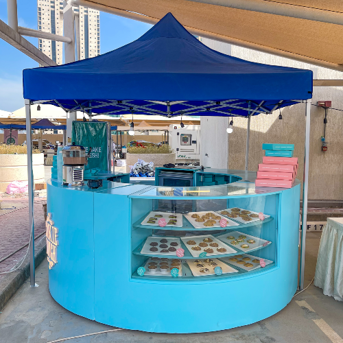 Freshly Baked Cookies  & Coffee Station