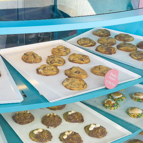 Freshly Baked Cookies  & Coffee Station