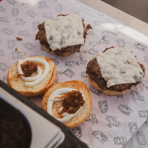 Three Fat Cows Burger & Cookies Station