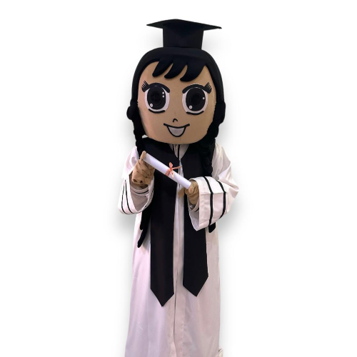 Graduation Girl Mascot