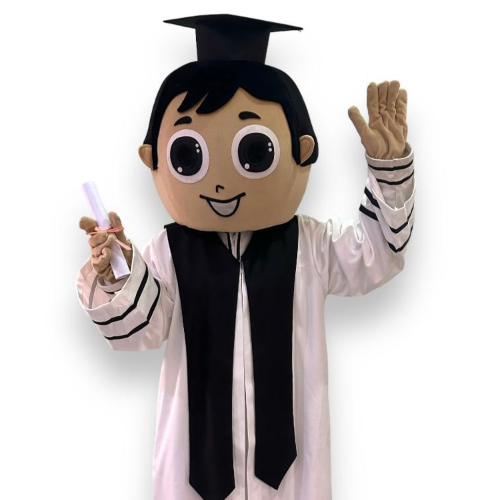 Graduation Boy Mascot