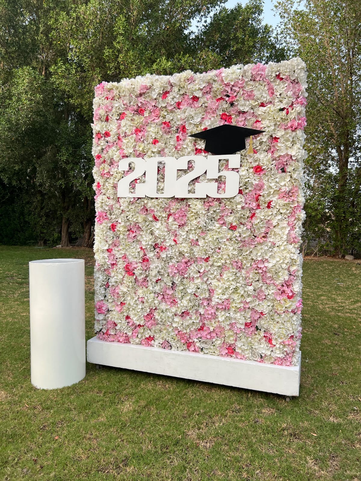 Pink Flower - Graduation