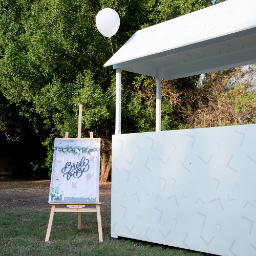 Bridal Shower Cart