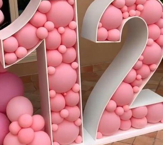 Balloons Letters & Numbers
