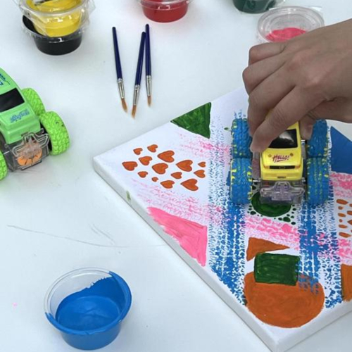 Off-The-Road Canvas Painting