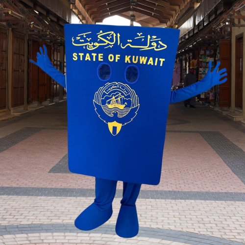 Kuwaiti Passport Mascot
